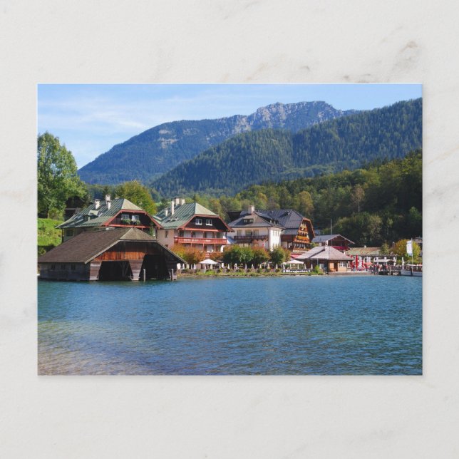 Carte postale Königssee (Devant)