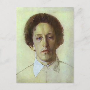 Carte Postale Konstantin Somov - Portrait d'Alexandre Blok