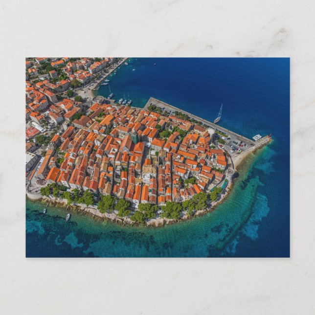 Carte postale Korcula Croatie (Devant)