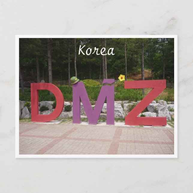 Carte Postale korea dmz (Devant)