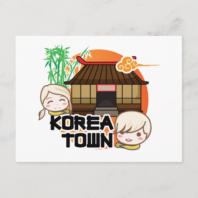 CARTE POSTALE KOREATOWN (Devant)
