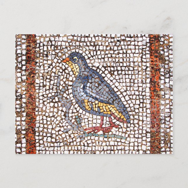 Carte postale Kos Bird Mosaic (Devant)