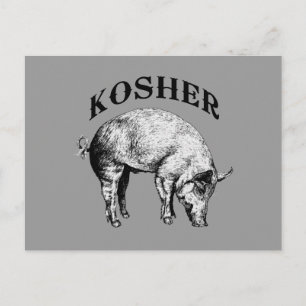 Carte Postale Kosher