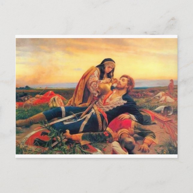 Carte Postale Kosovka Devojka - Uros Predic (Devant)