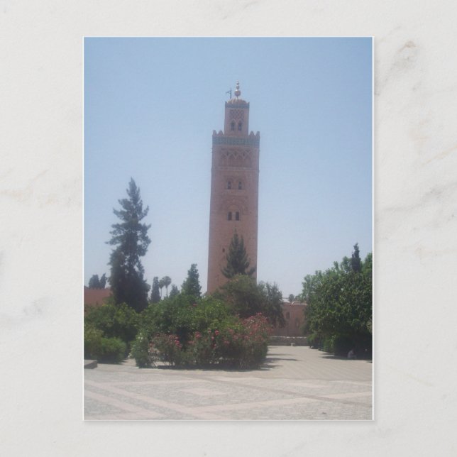 Carte Postale Koutoubia (Devant)