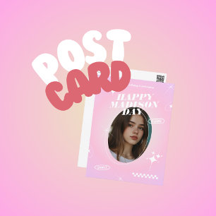 Carte postale Kpop Idol Birthday Fancafe Style