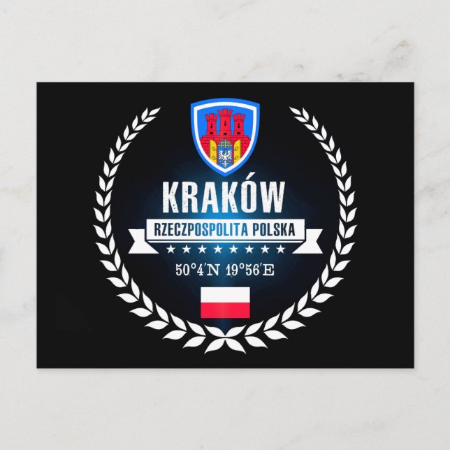 Carte Postale Kraków (Devant)