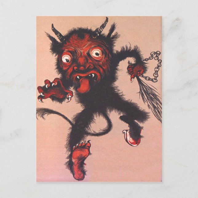 Carte Postale Krampus (Devant)