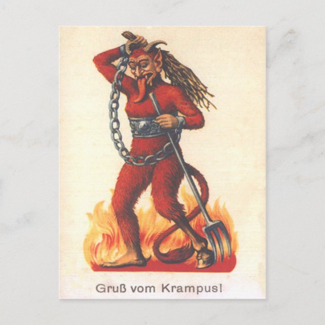 Carte Postale Krampus (Devant)