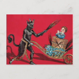 Carte Postale Krampus vintage