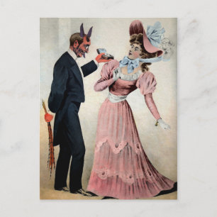 Carte Postale Krampus vintage Proposition