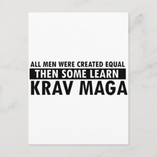 Carte Postale Krava maga designs