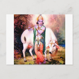 Carte Postale krishna