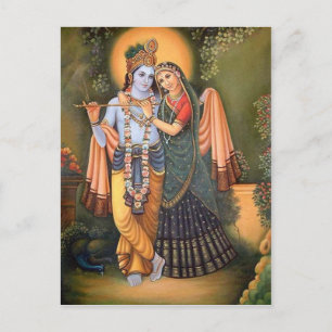 Carte Postale krishna