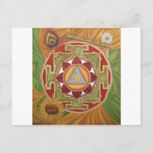 Carte Postale Krishna Yantra