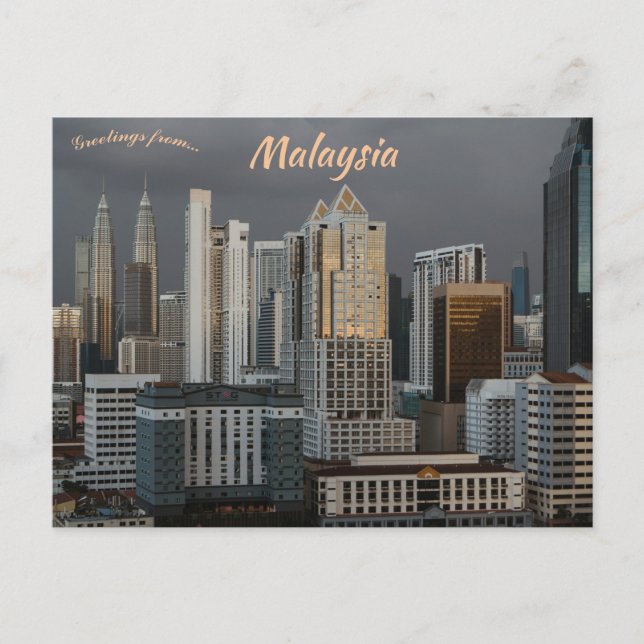 Carte Postale Kuala Lumpur Malaisie (Devant)