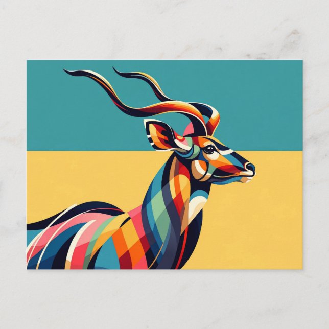 Carte postale Kudu (Devant)