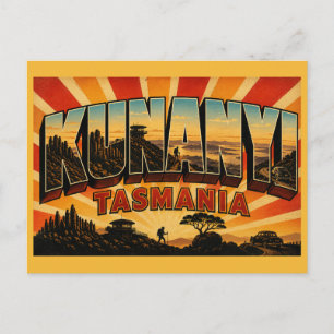 Carte Postale kunanyi Mont Wellington Tasmanie Pic icône