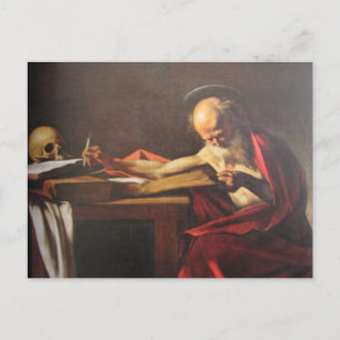 Carte Postale Kunst "Heiliger Hieronymus"- Postkarte