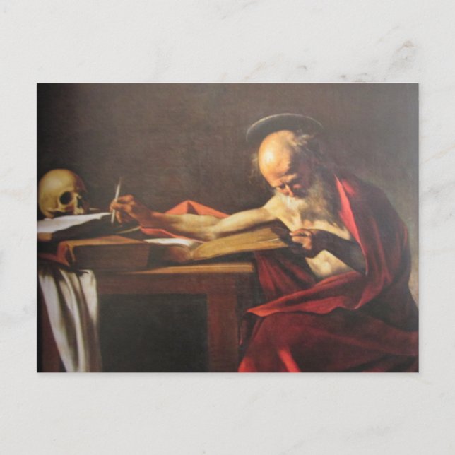 Carte Postale Kunst "Heiliger Hieronymus"- Postkarte (Devant)