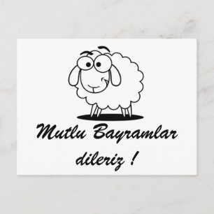 Carte Postale Kurban Bayrami / Grußkarte zum Opferfest