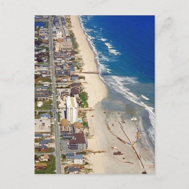 Carte Postale Kure Beach Caroline du Nord (Devant)