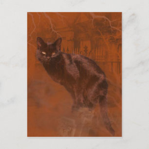 Carte Postale Kuroneko Kami