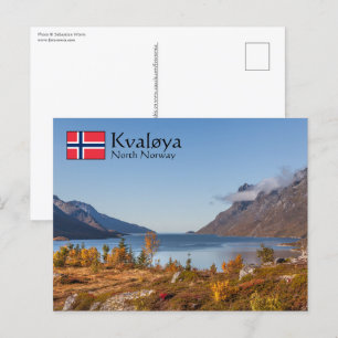 Carte Postale Kvaloya Island Norvège