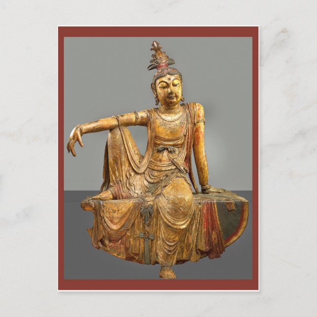 Carte Postale Kwan Yin ou Guanyin déesse chinoise de la misérico (Devant)