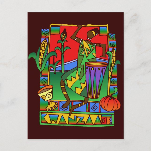 Carte postale Kwanzaa (Devant)