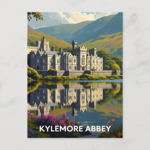 Carte Postale Kylemore Abbey Irlande Voyage