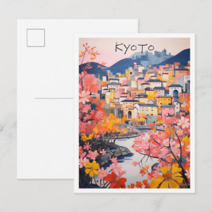 Carte Postale Kyoto Japon Voyage Esthétique