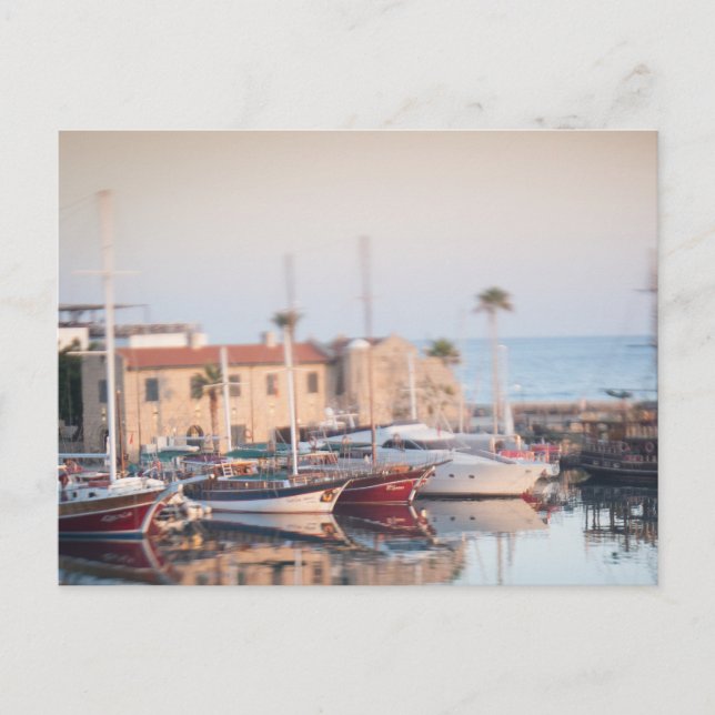 Carte Postale Kyrenia Vieux Port Chypre Nord (Devant)