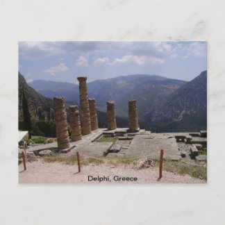 Carte Postale L'"Oracle de Delphi"