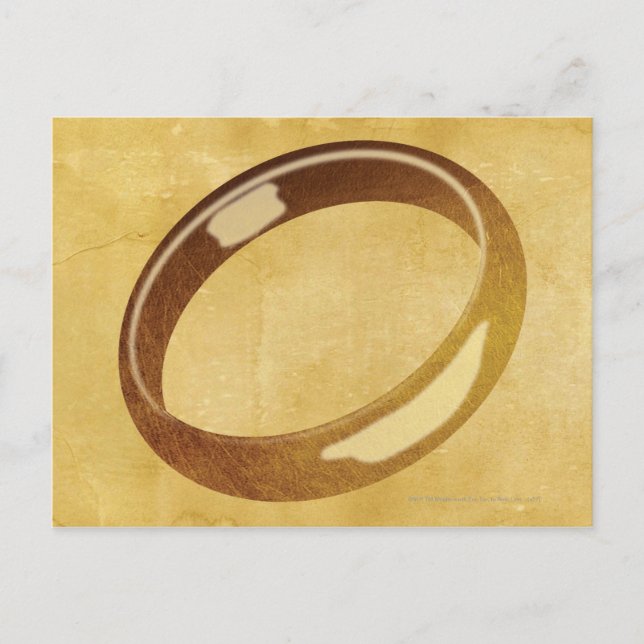 Carte Postale La bague (Devant)