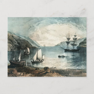 Carte Postale La baie d'Annapolis, c.1880