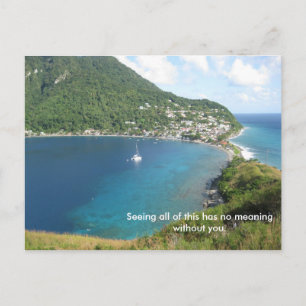 Carte Postale La baie de Dominique