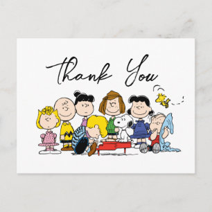 Carte Postale La bande de Peanuts   Shower de bébé