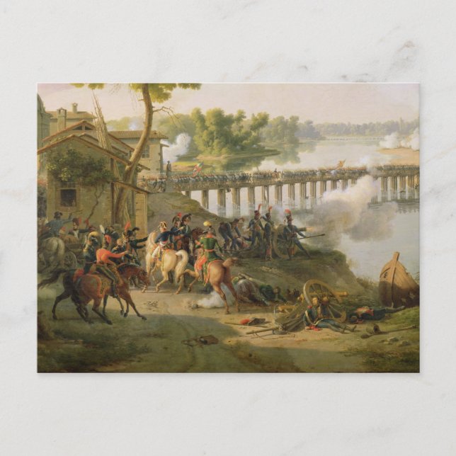 Carte Postale La bataille de Lodi (Devant)