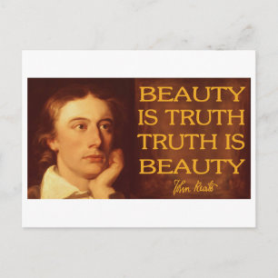 Carte Postale La beauté est la vérité