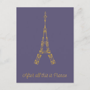 Carte Postale La beauté et la bête Après Tout Ça, La France
