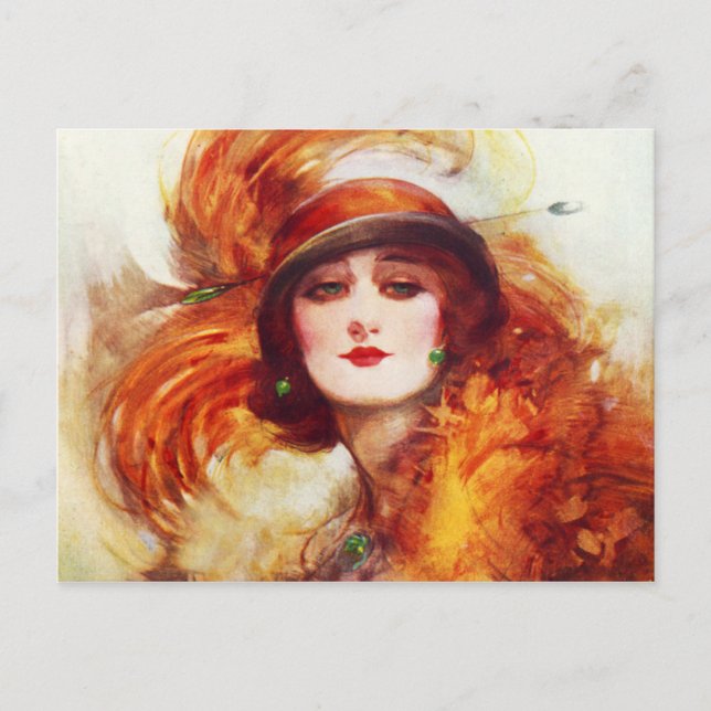 Carte Postale La beauté séduisante (Devant)