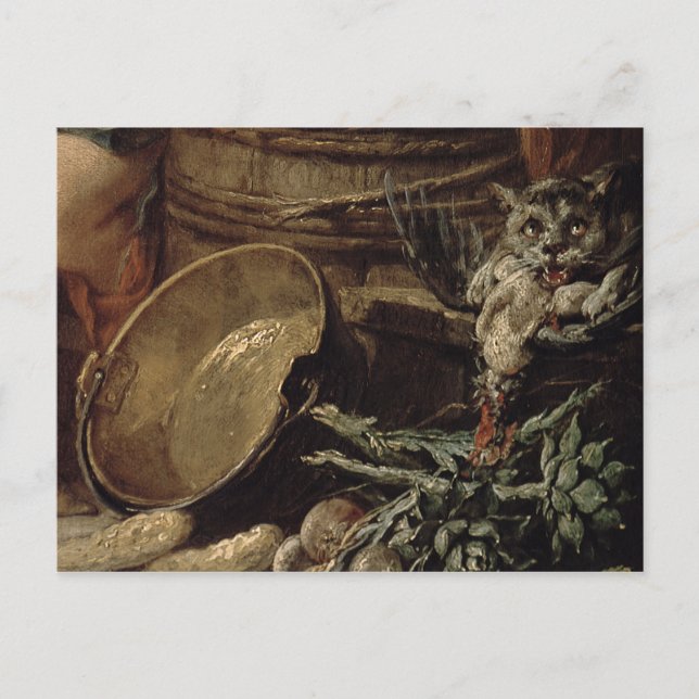 Carte Postale La Belle Cuisine Maid (Devant)