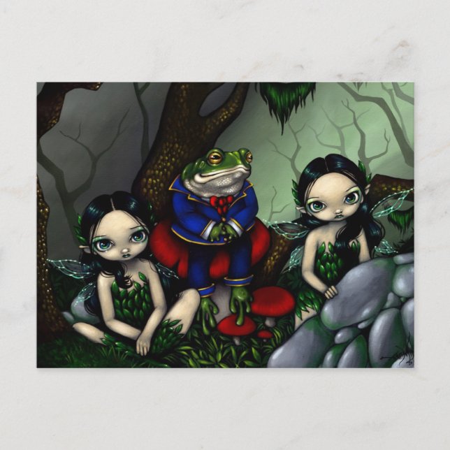 Carte postale "La Belle Grenouille" (Devant)