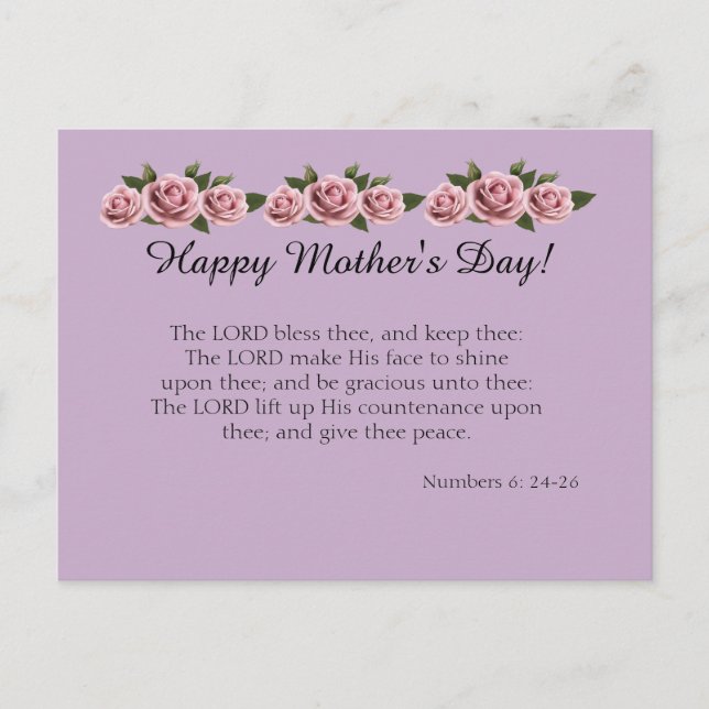 Carte Postale La Bénédiction (Devant)