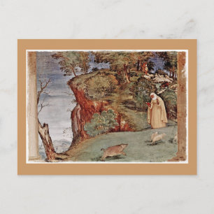 Carte Postale La Bénédiction de Saint Brigid de Kildare