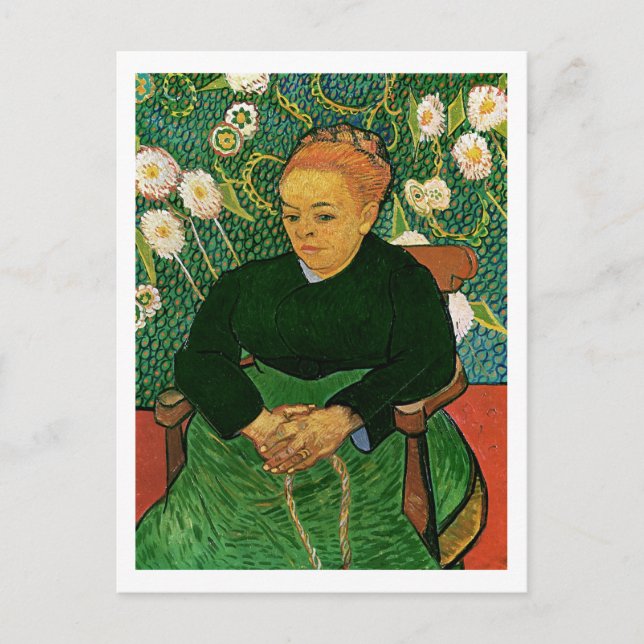Carte Postale La Berceuse (Augustine Roulin), Vincent van Gogh (Devant)