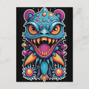 Carte Postale La Bête Se Réjouira Sans Avertissement - Ken Gage