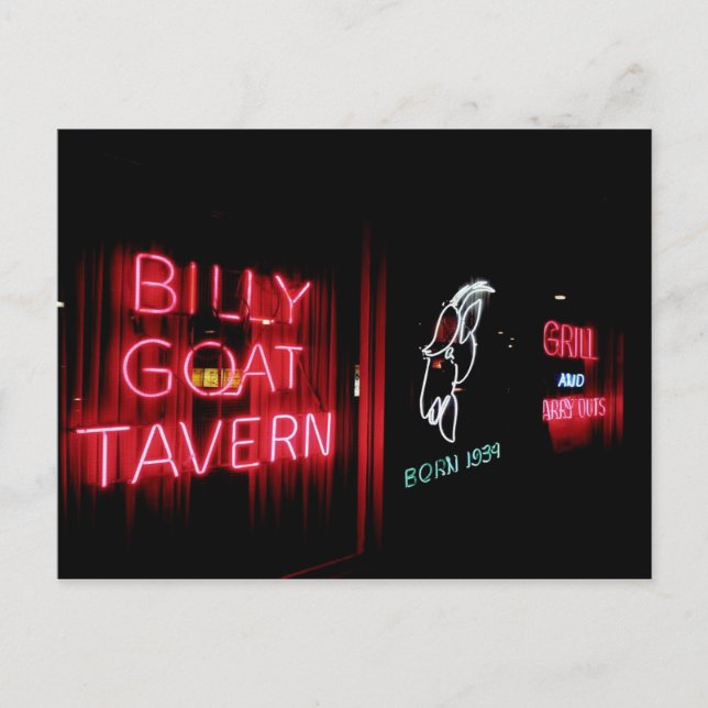 Carte Postale La Billy Goat Tavern, Chicago (Devant)