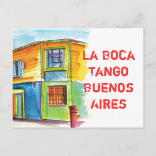 Carte Postale La Boca Tango